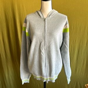 NWT GAP Striped Hooded Zipper Jacket